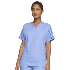 Guéthary - Tunique médicale - Col V - Manches courtes - Femme - Cherokee - Couleur 1 Cherokee Authentic Workwear