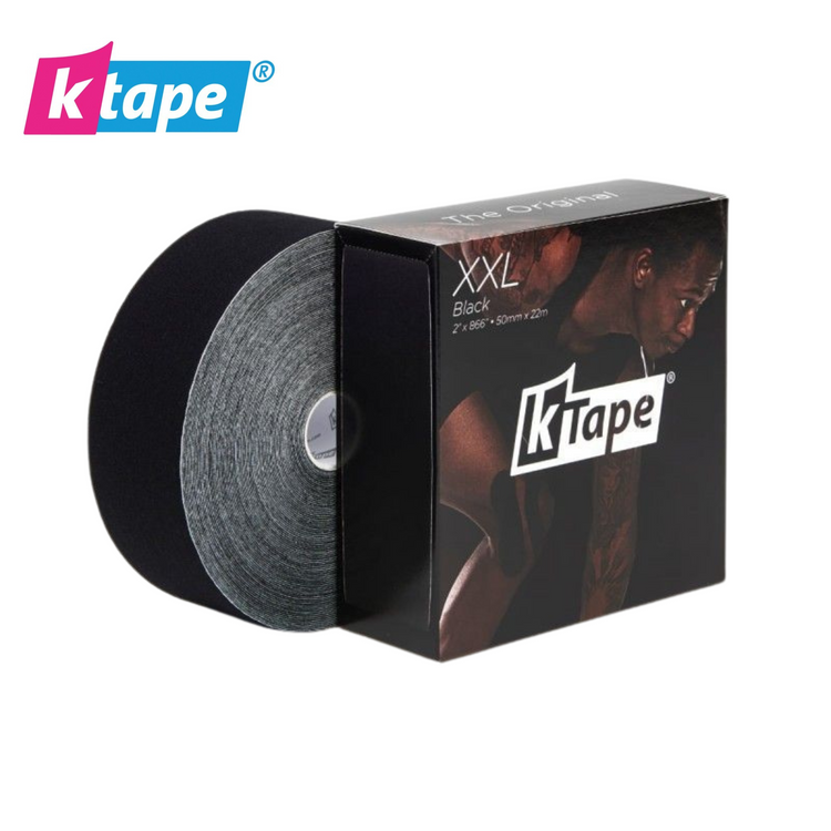 Bande adhésive élastique XXL - 5cm x 22m - 5 couleurs - K-Tape