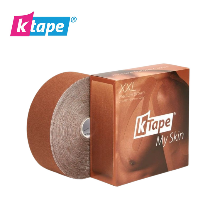 Bande adhésive élastique XXL - 5cm x 22m - 5 couleurs - K-Tape