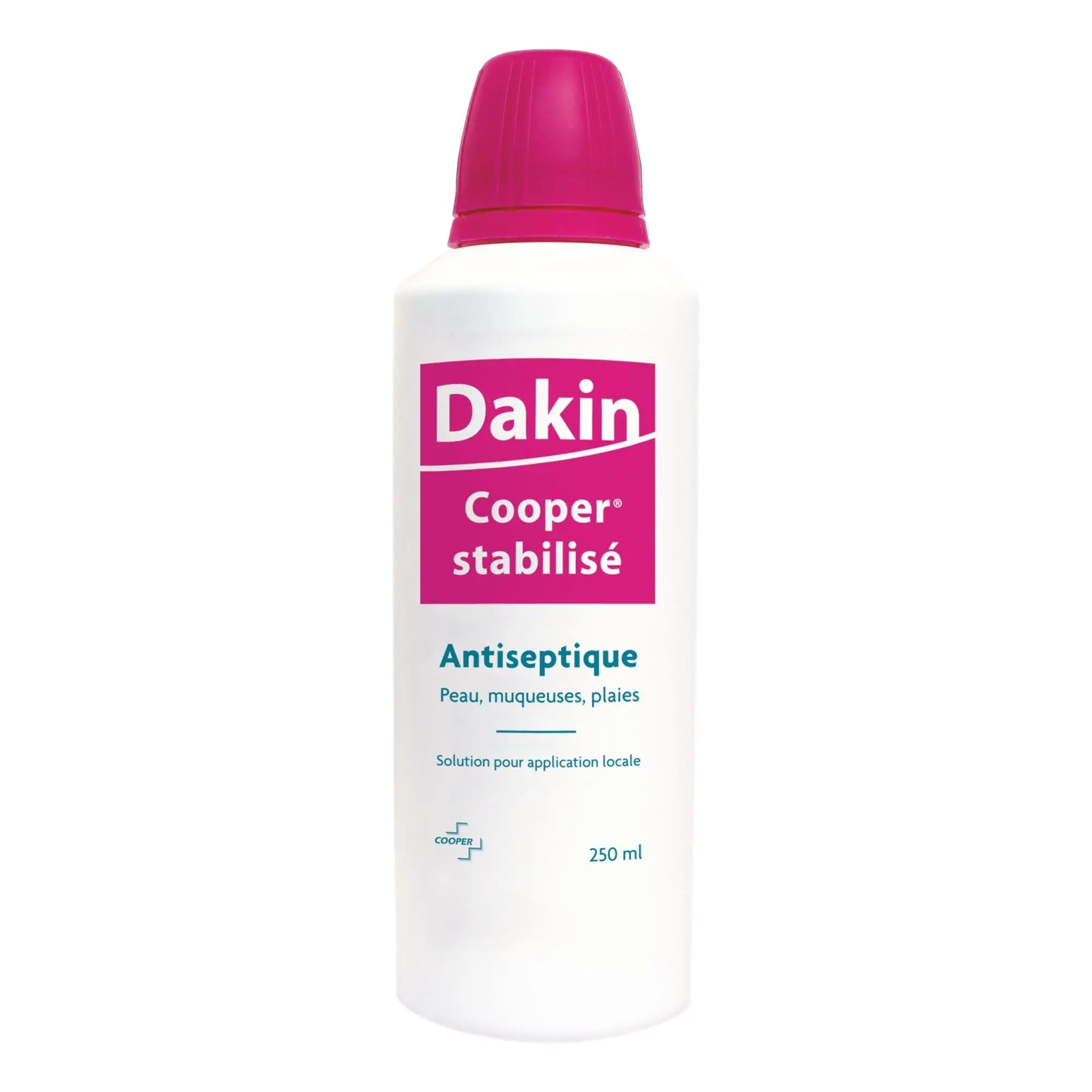 Stabilized Dakin Cooper antiseptic