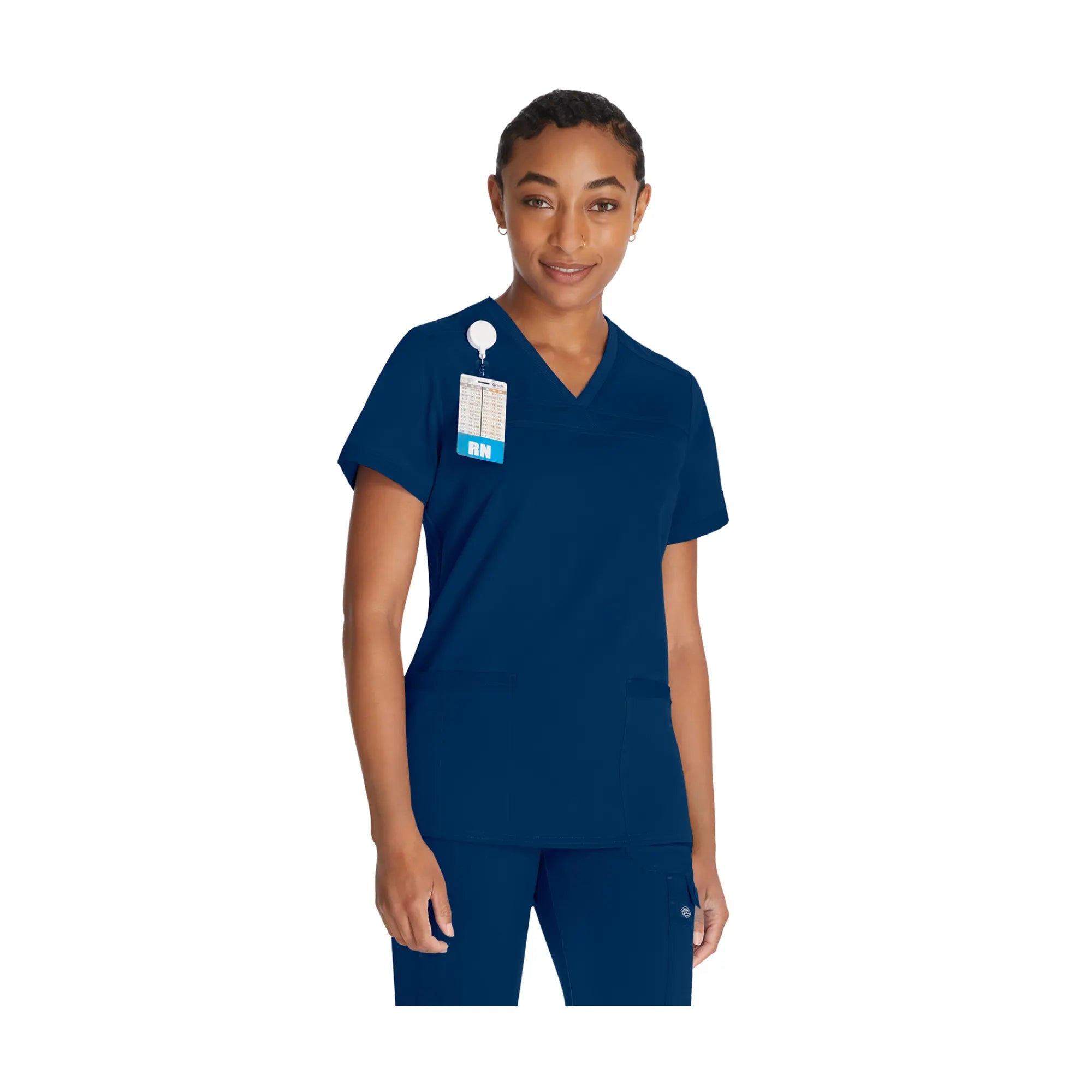 Caen - Tunique col V - Femme - Dickies Dickies  Bleu-Marine-XXXL