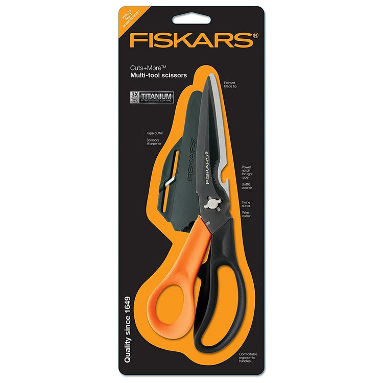 Ciseaux multifonctions droitier - 23 cm - Fiskars - My Podologie