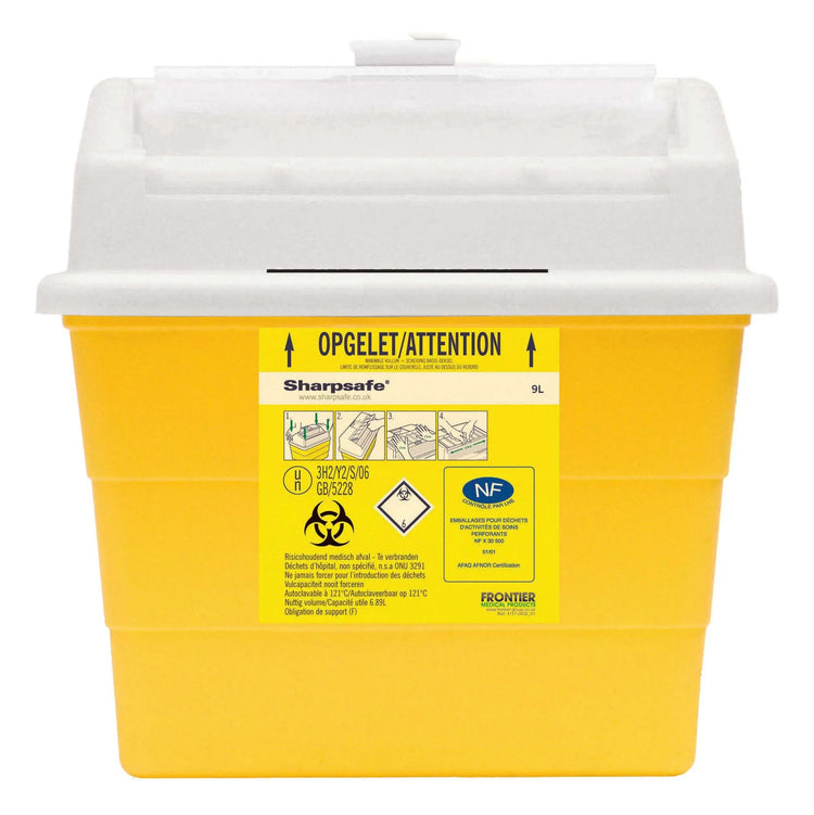 Collecteur de Dechets Sharpsafe - Hospidex - My Podologie