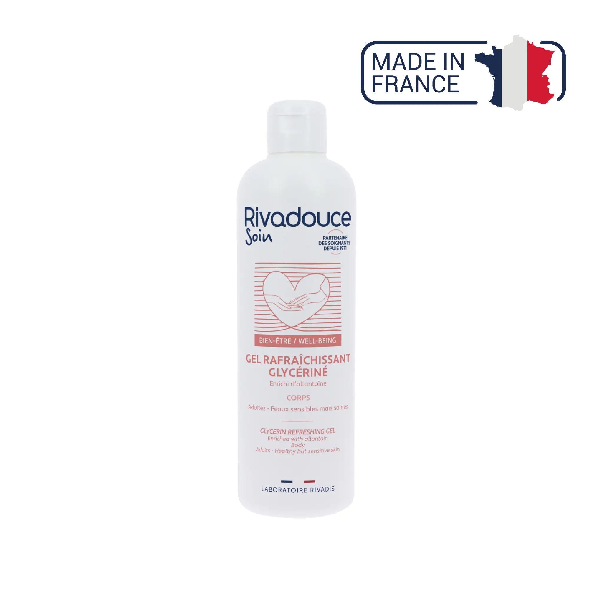 Gel Rafraichissant Glycériné - 500ml - Rivadouce - My Podologie