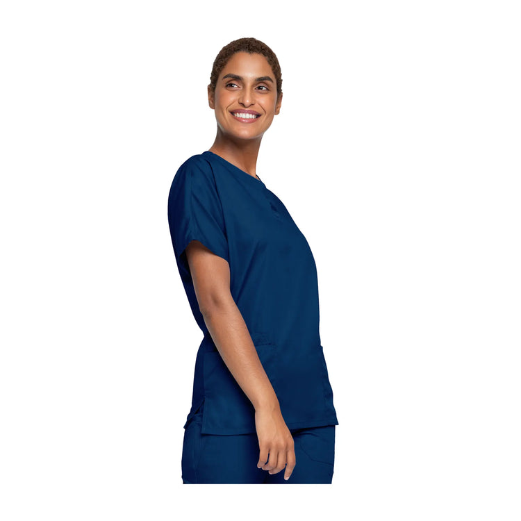 Guéthary - Tunique médicale - Col V - Manches courtes - Femme - Cherokee - Couleur 1 Cherokee Authentic Workwear 