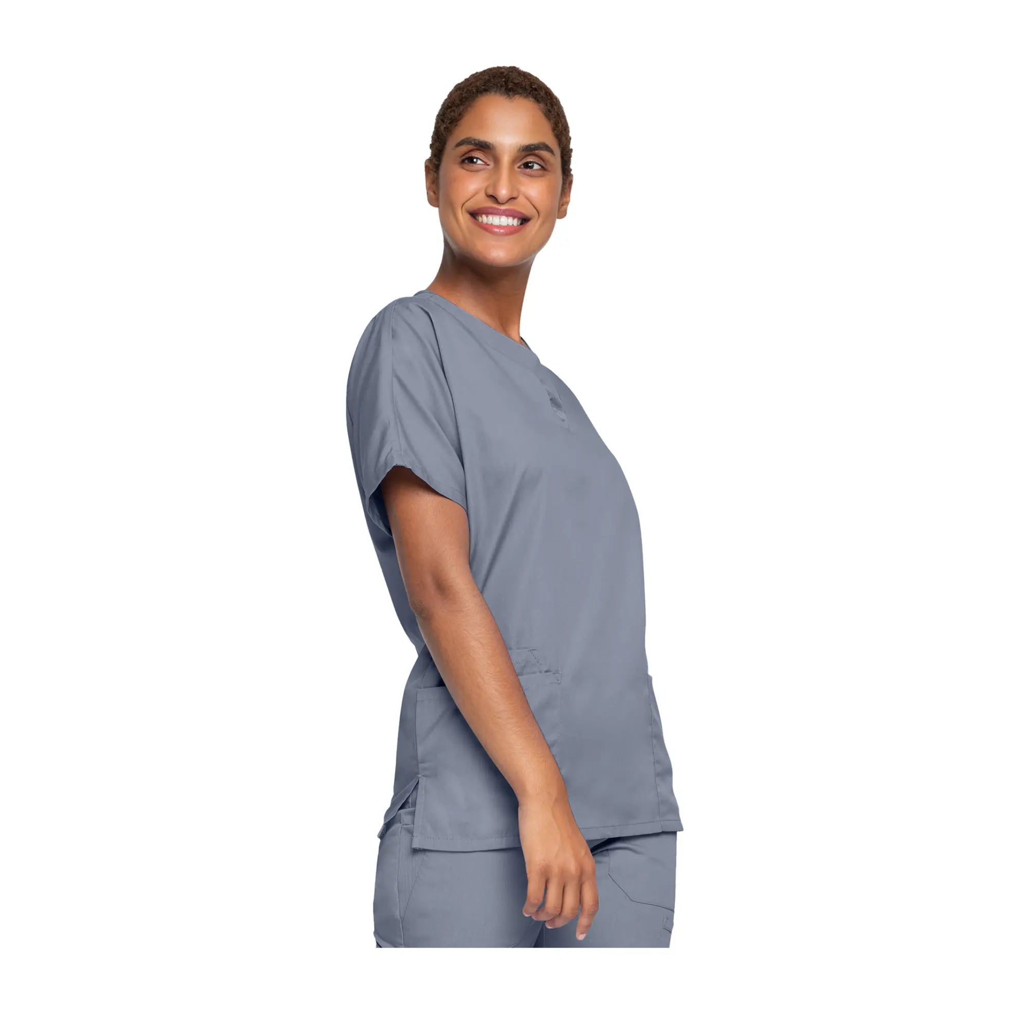 Guéthary - Tunique médicale - Col V - Manches courtes - Femme - Cherokee - Couleur 2 Cherokee Authentic Workwear 