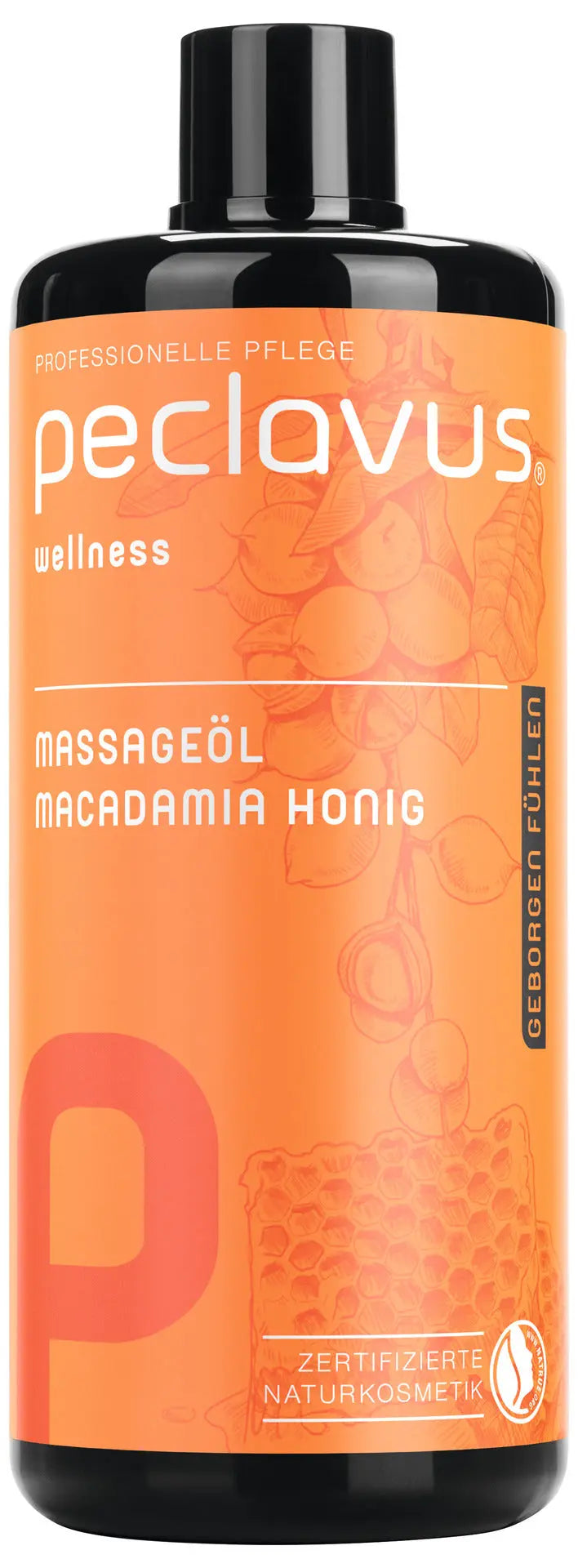 Huile de massage - Miel de Macadamia - 500 ml - Peclavus - My Podologie