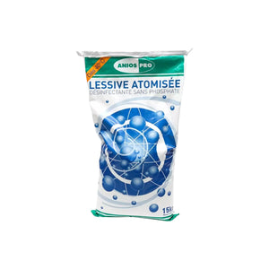 Lessive atomisée - Lavage et désinfection du linge - Sachet de 15 kg - Anios Anios 