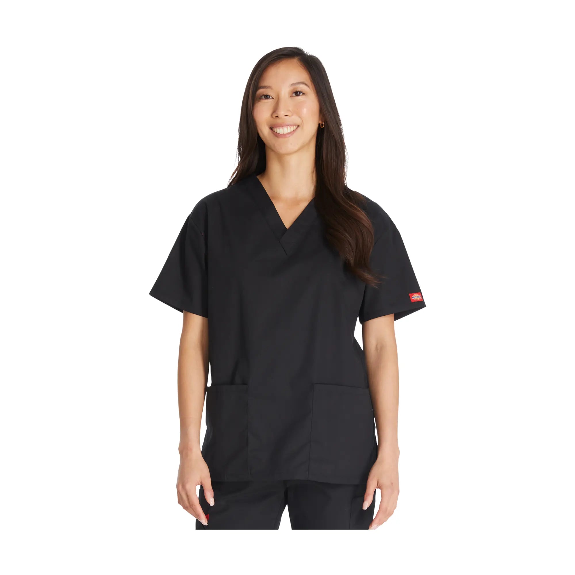 Montreuil - Tunique col V - Femme - Dickies Dickies  Noir-XXXL