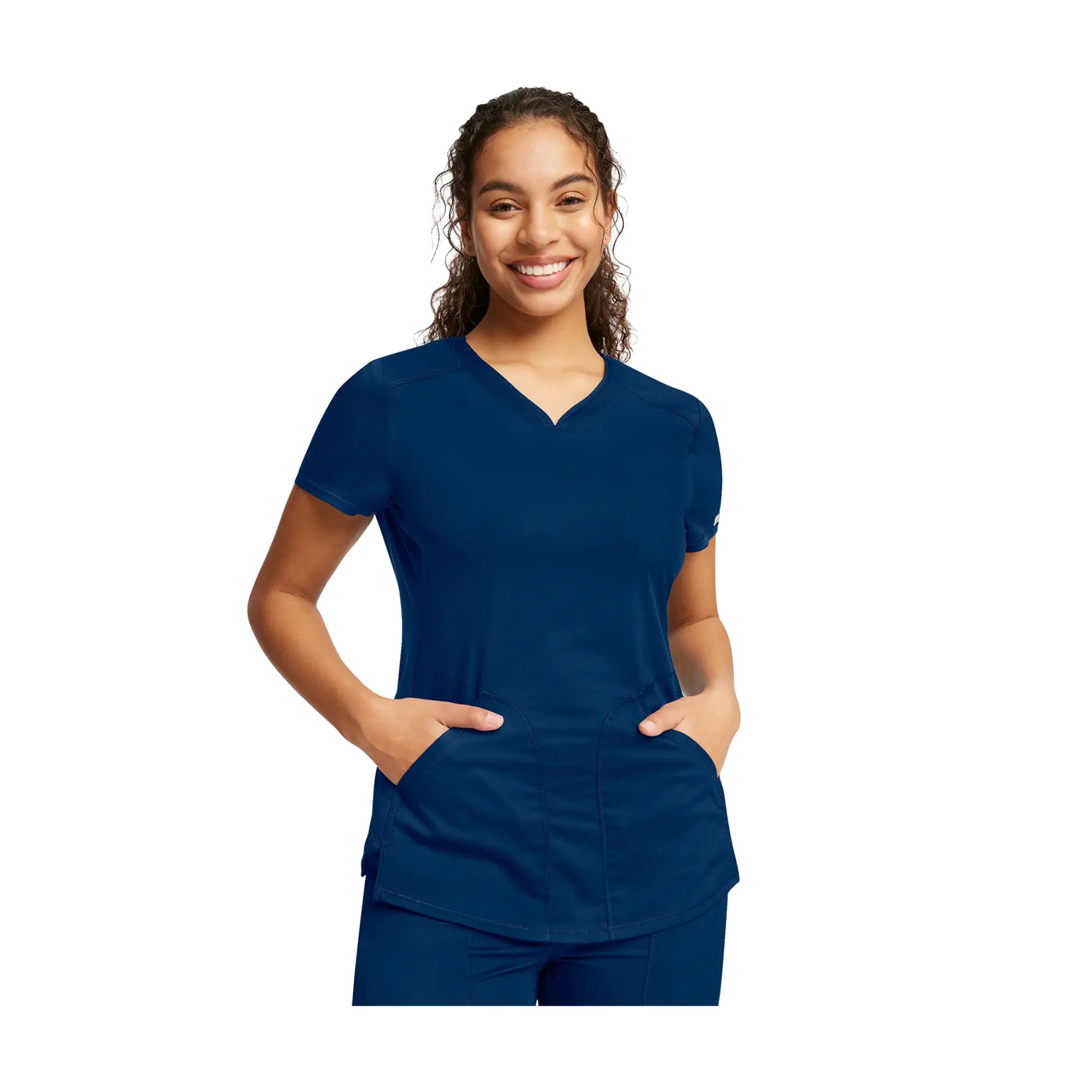 Orx - Tunique médicale - Col V - Femme - Cherokee Cherokee Authentic Workwear  Bleu-Marine-3XL