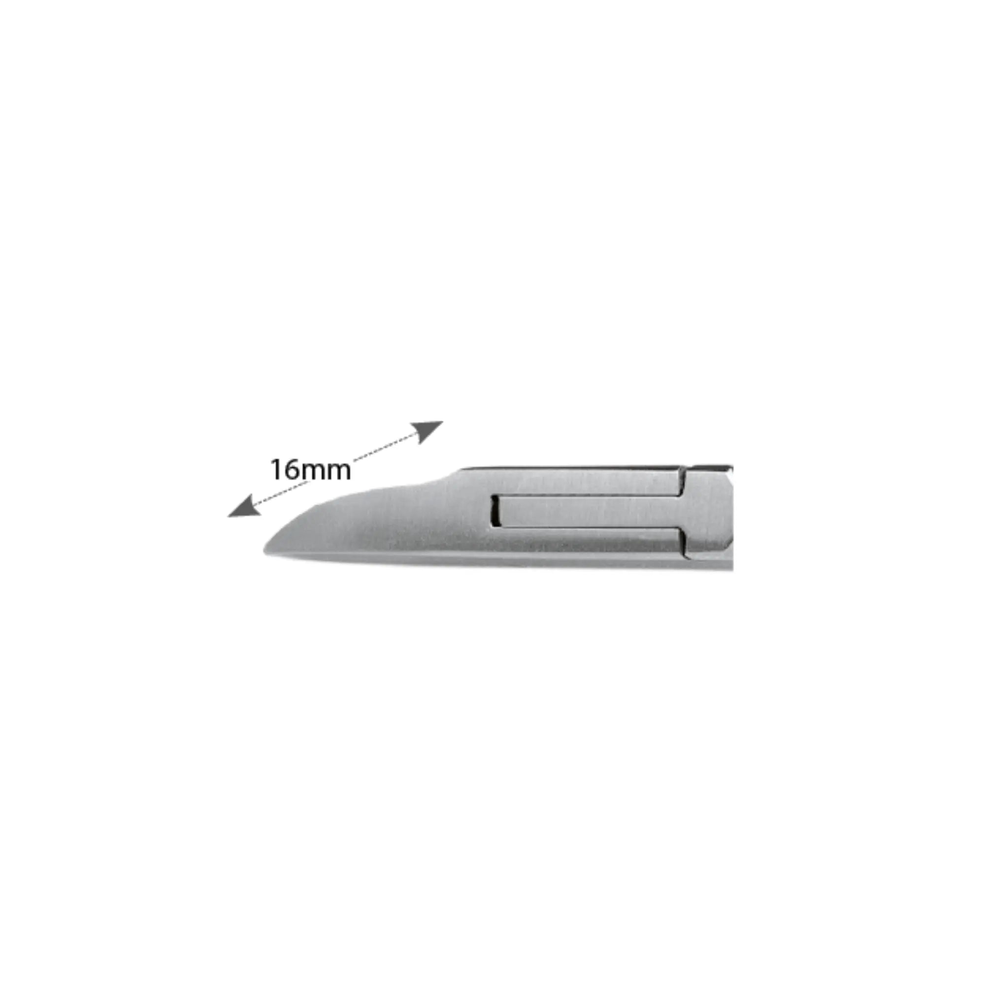 Pince à ongles - Coupe droite - Mors plats - 13 cm - Aesculap - HF478R Aesculap